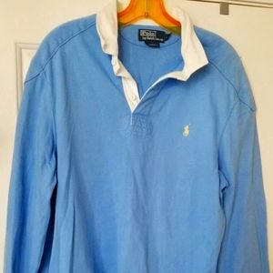 RALPH LAUREN MENS POLO COLLEGE SHIRT